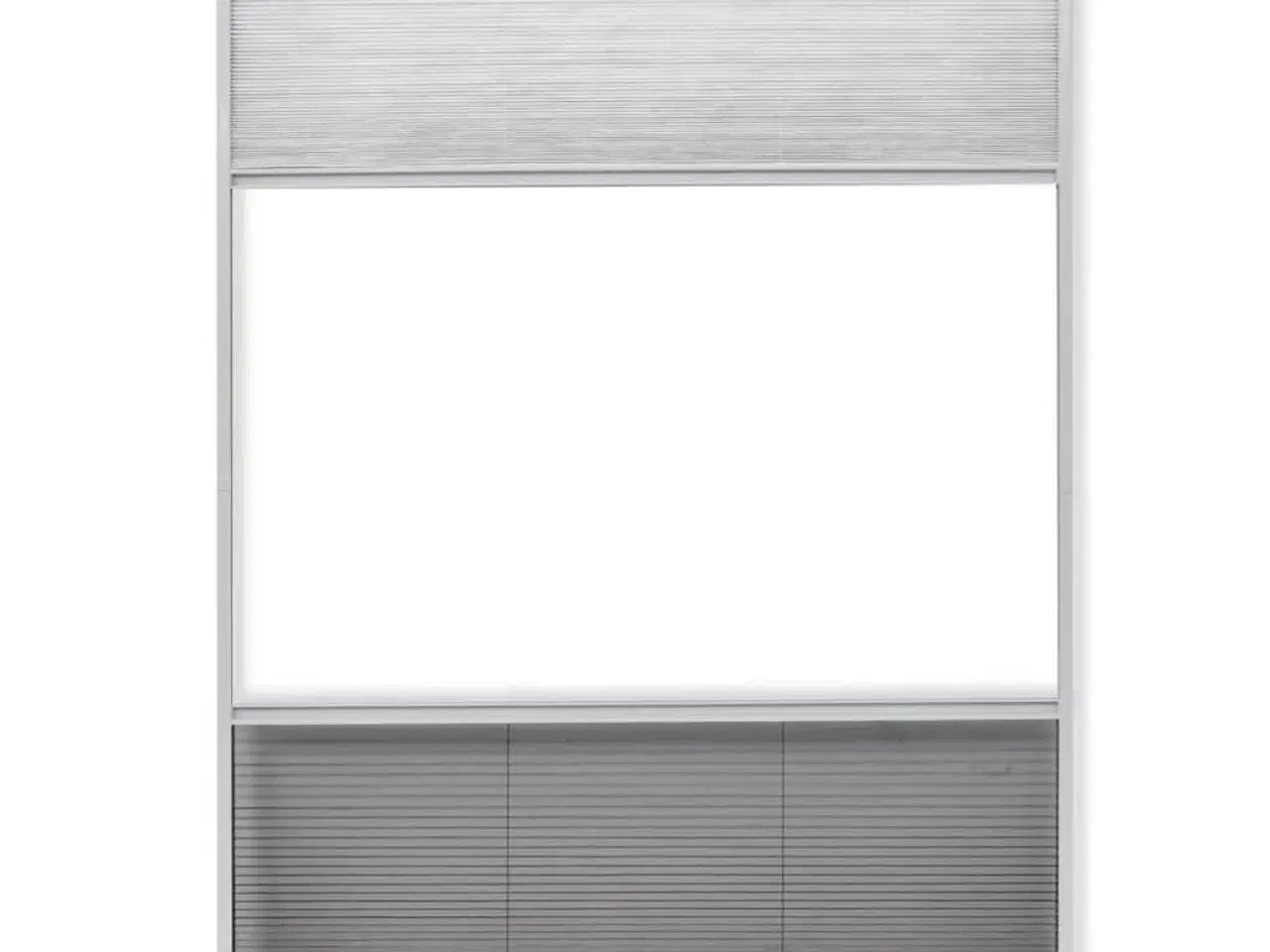 Billede 4 - Insektnet til vindue plissé m. skygge 160 x 80 cm