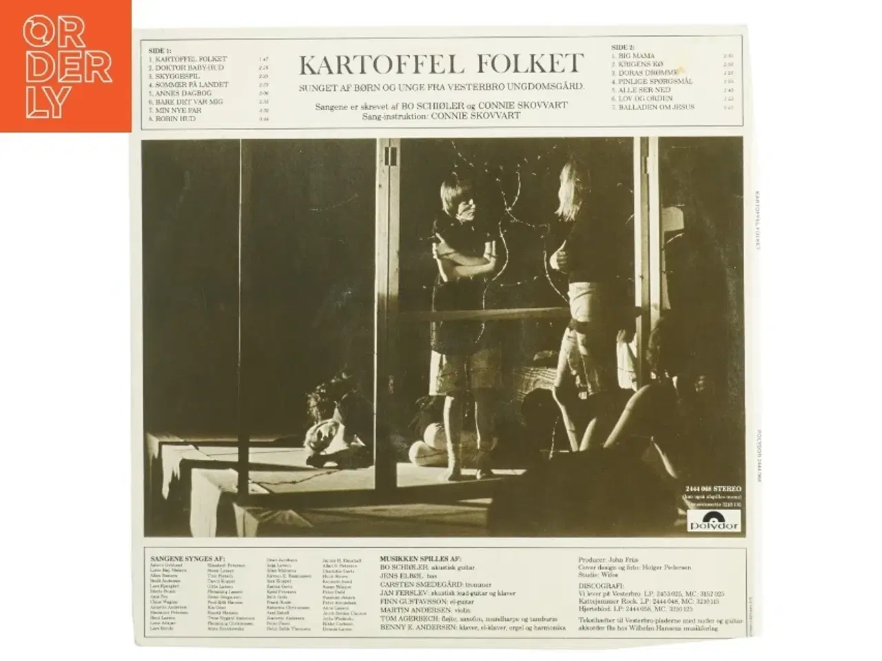 Billede 5 - Kartoffel Folket vinylplade (str. 31 x 31 cm)
