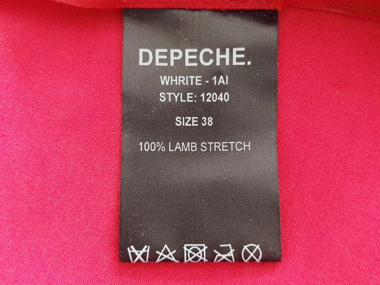 Billede 4 - Depeche Amber læderleggings str. 38