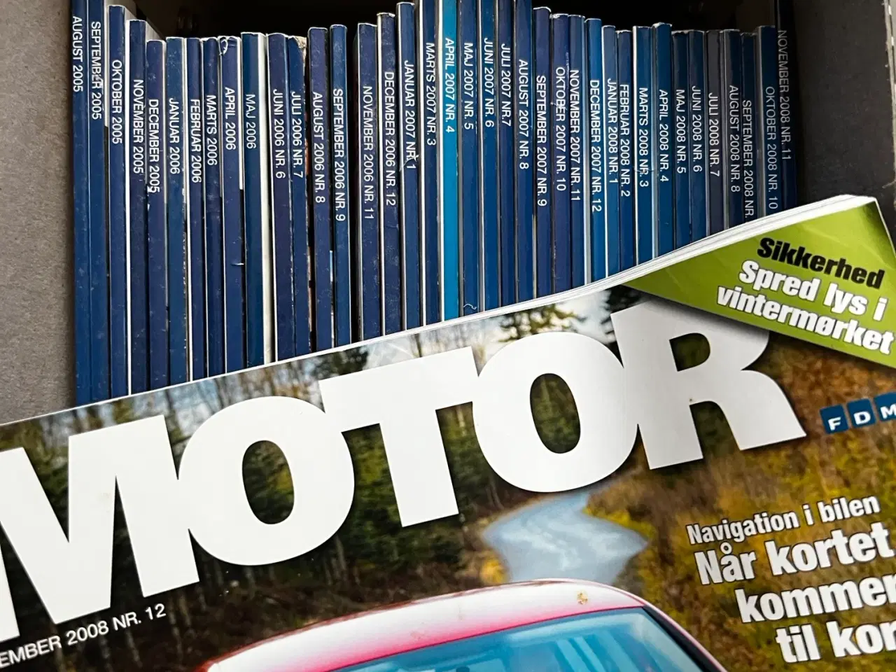 Billede 1 - 20 års samling af Motor bladet fra FDM