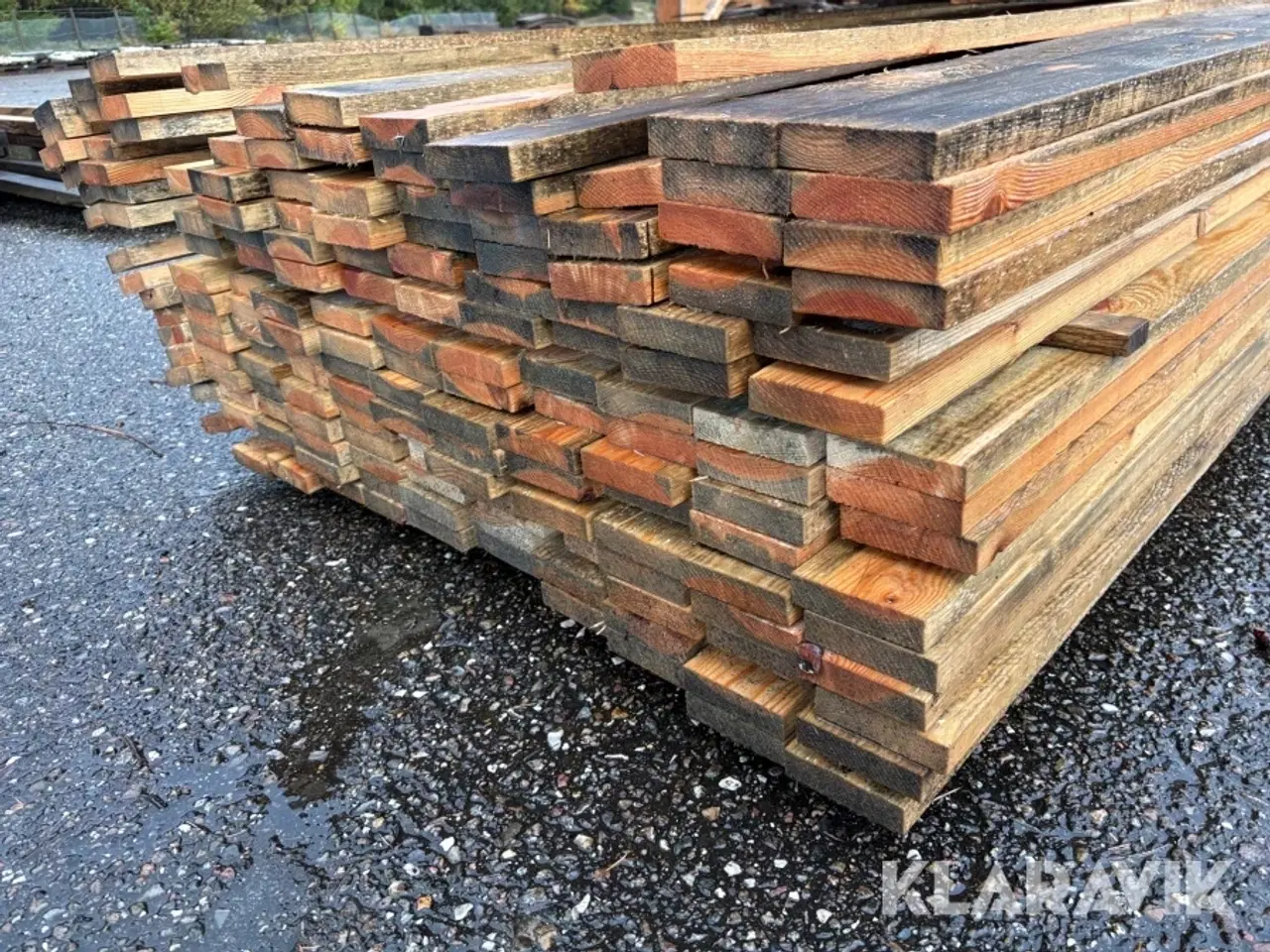 Billede 4 - Forskalling 25x100x5500 mm cirka 165 styk