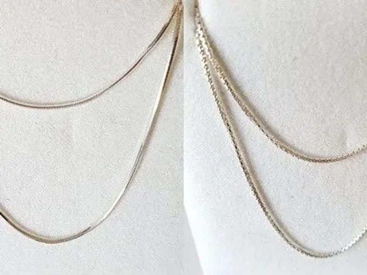 Billede 1 - Sølv halskæder
