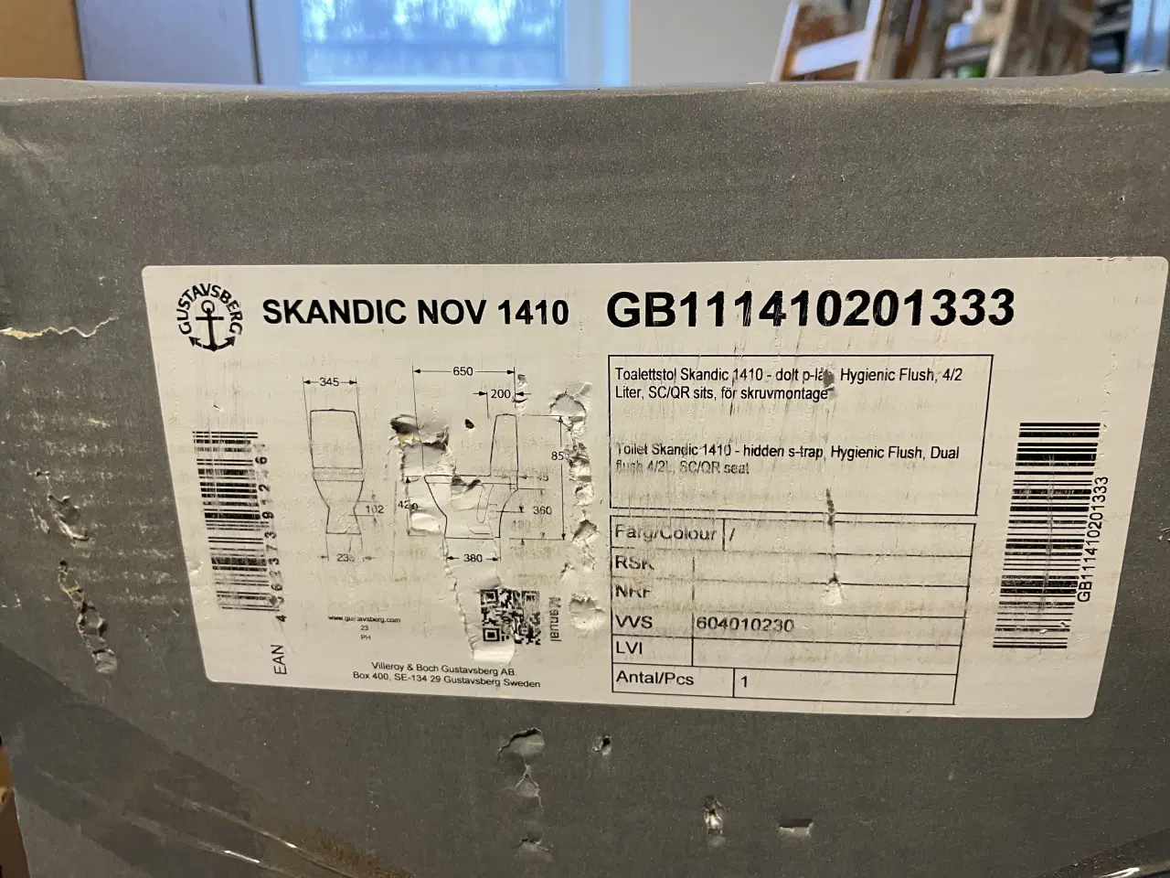 Billede 3 - Et helt nyt troilet med bagud skyl.