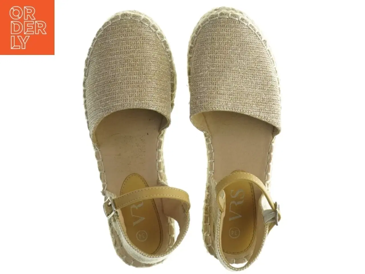 Billede 2 - Espadrilles med glimmer fra VRS (str. 34)