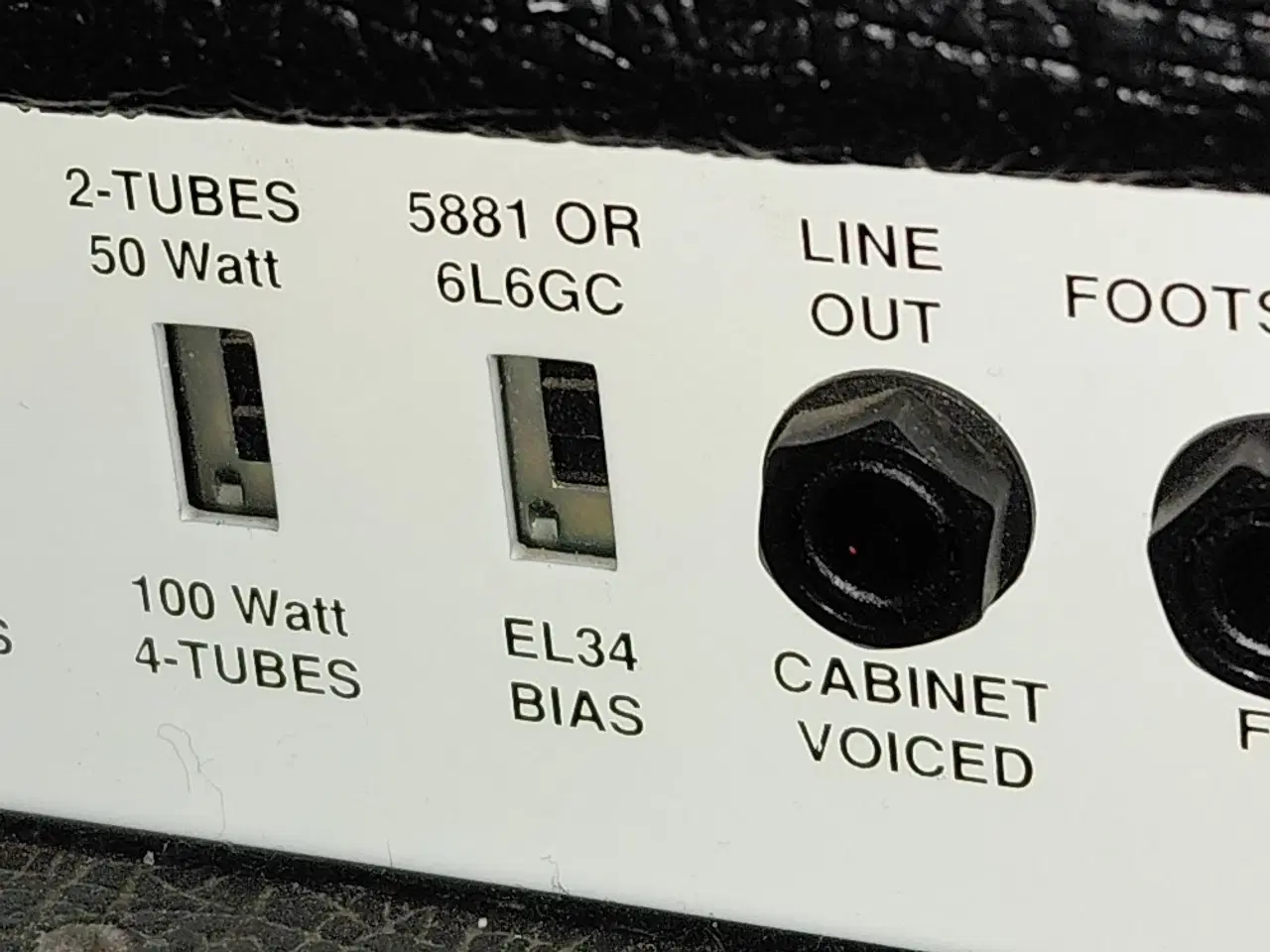 Billede 4 - Guitar rørforstærker. Carvin MTS 3200 + 4X12 bund