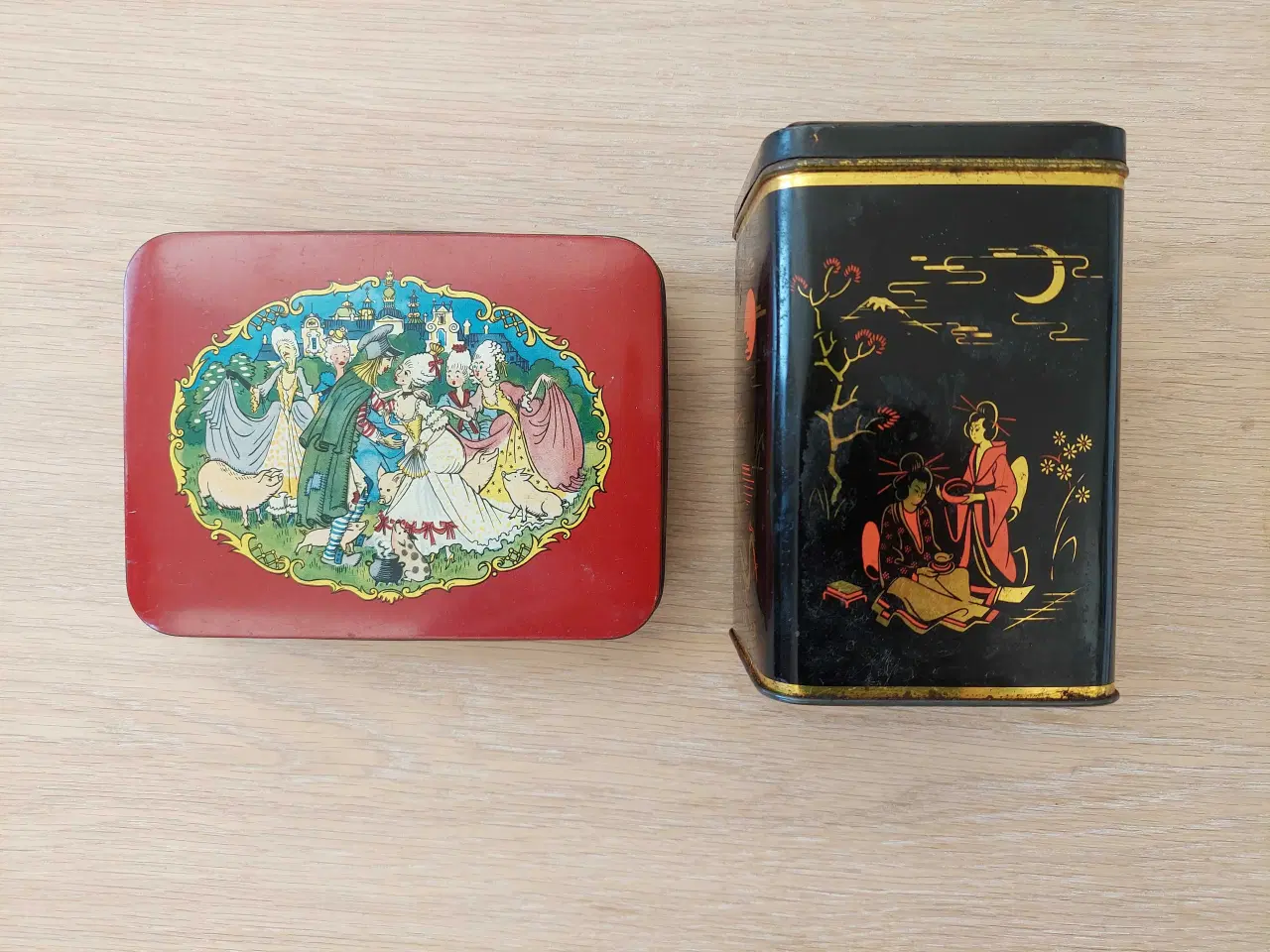 Billede 1 - Gamle dåser