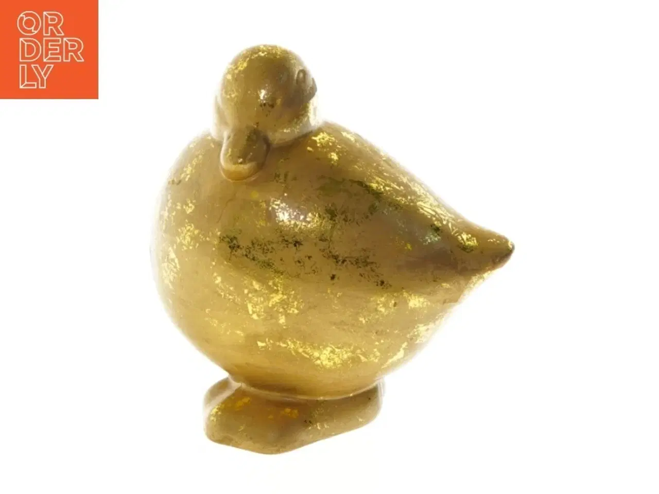 Billede 1 - Guld fuglefigur (str. 14 cm)