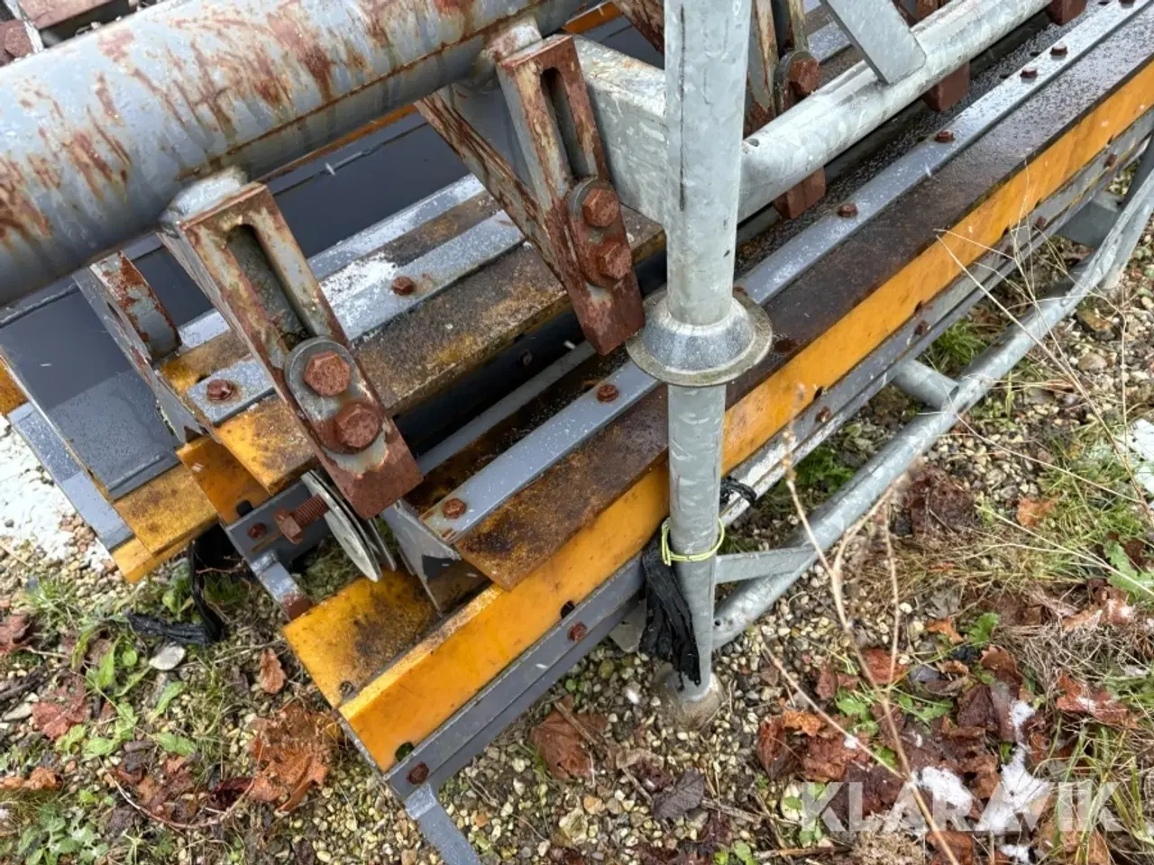 Billede 5 - Skrabere/tromleredskaber til vejtromle HAMM