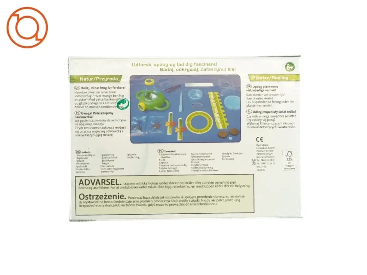 Billede 2 - 2 i 1 Eksperimenter - Zestaw doswiadczalny
