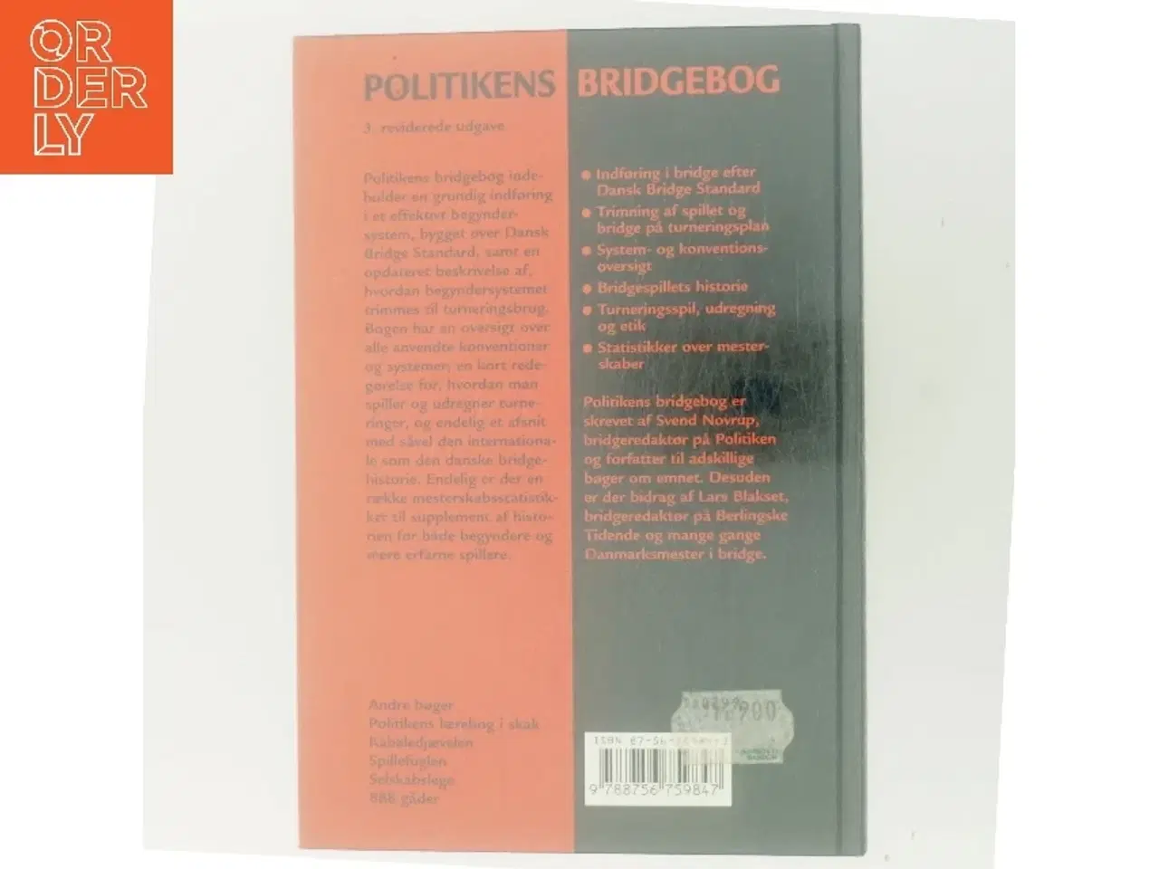 Billede 3 - Politikens bridgebog af Svend Novrup (Bog)