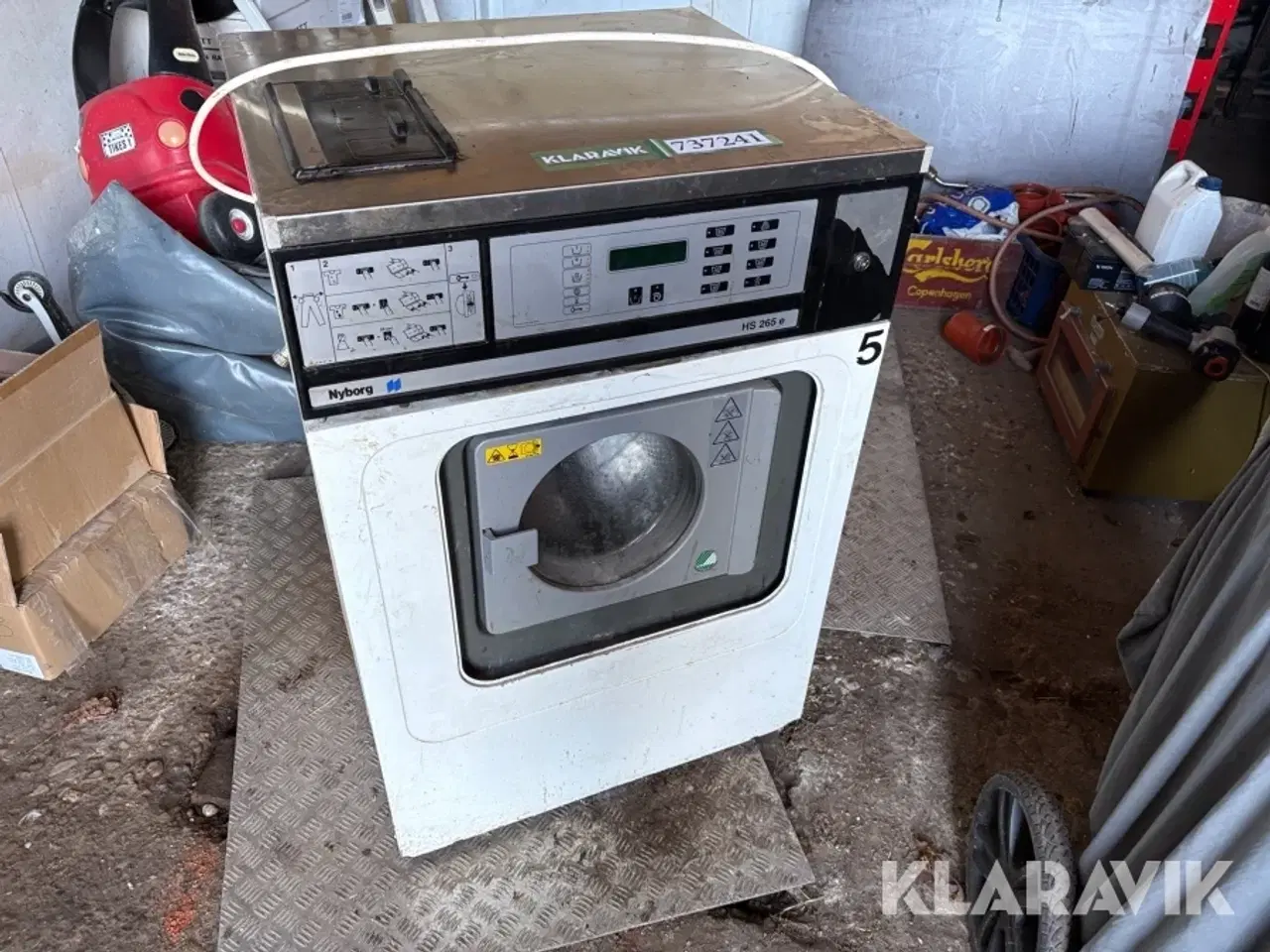 Billede 1 - Industrivaskemaskine 2 styk Nyborg HS265e