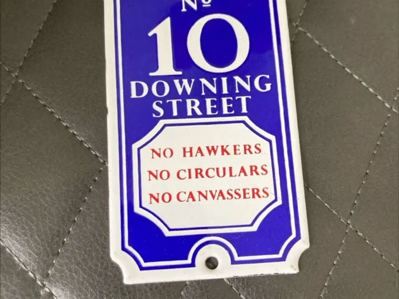 Billede 1 - Emalje skilt