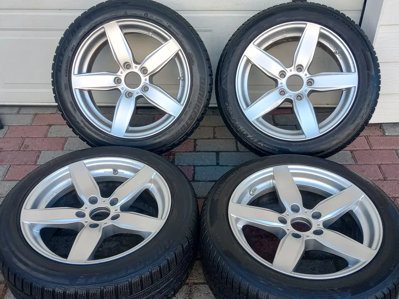 Billede 3 - BMW vinterdæk, 5x120 Alu vinterhjul, Tpms 3PMSF