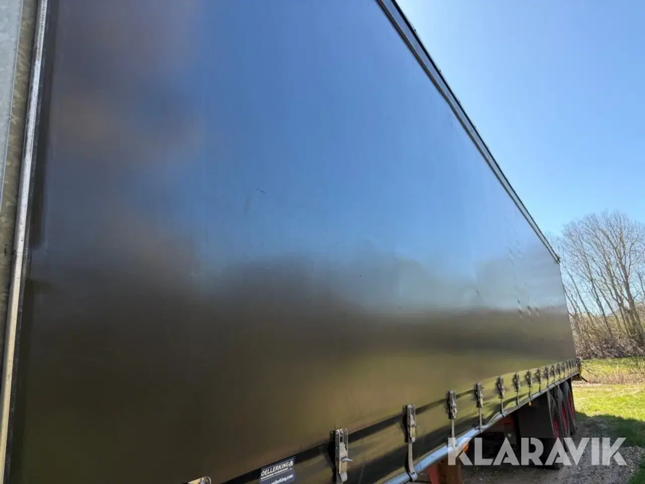 Billede 2 - Gardin trailer med bagmonteret truck Schmitz