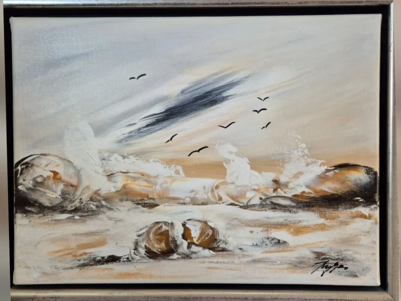 Billede 2 - Oliemalerier- kystmotiver 