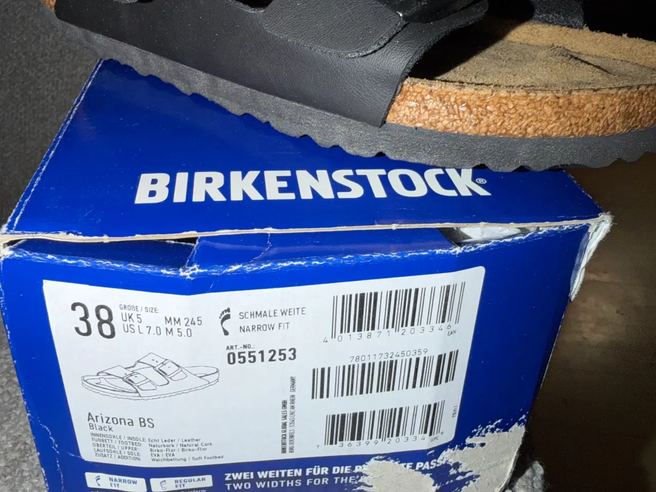 Billede 1 - Birkenstock Arizona str 38