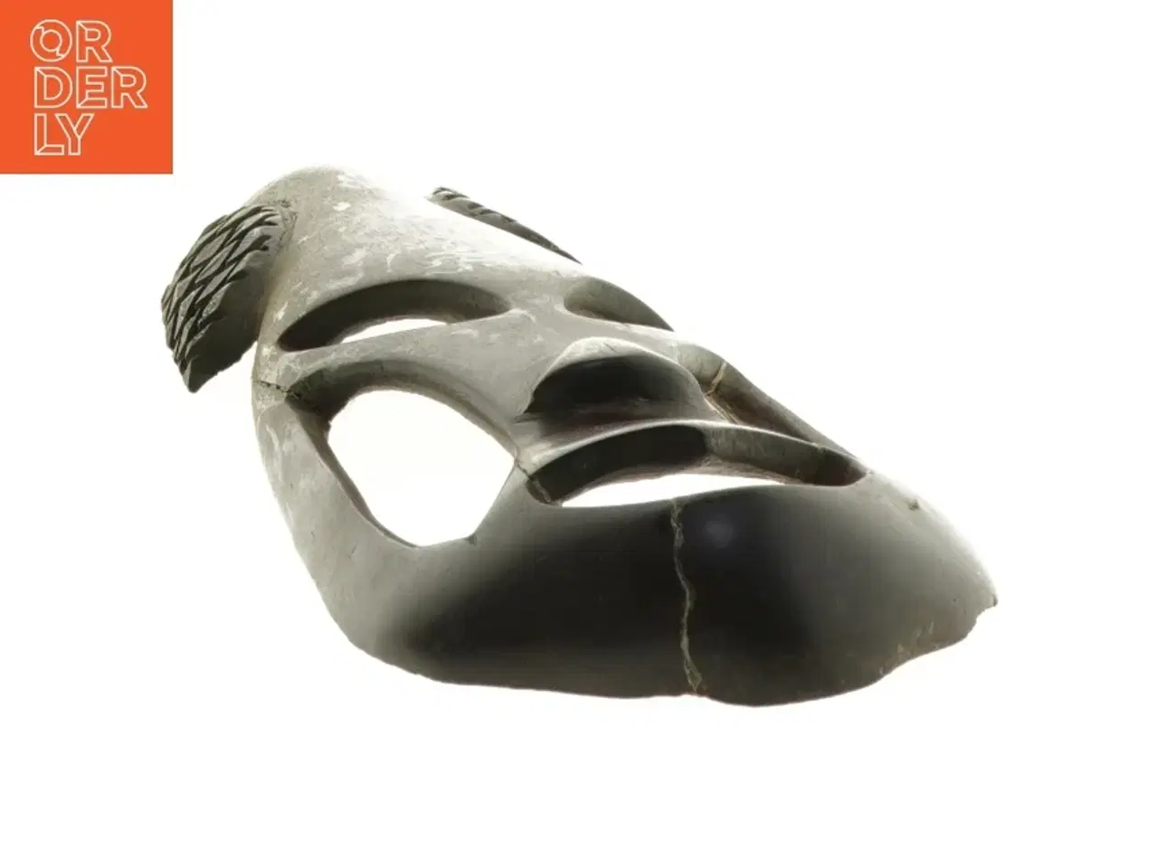 Billede 2 - Afrikansk træmaske (str. 39 cm)