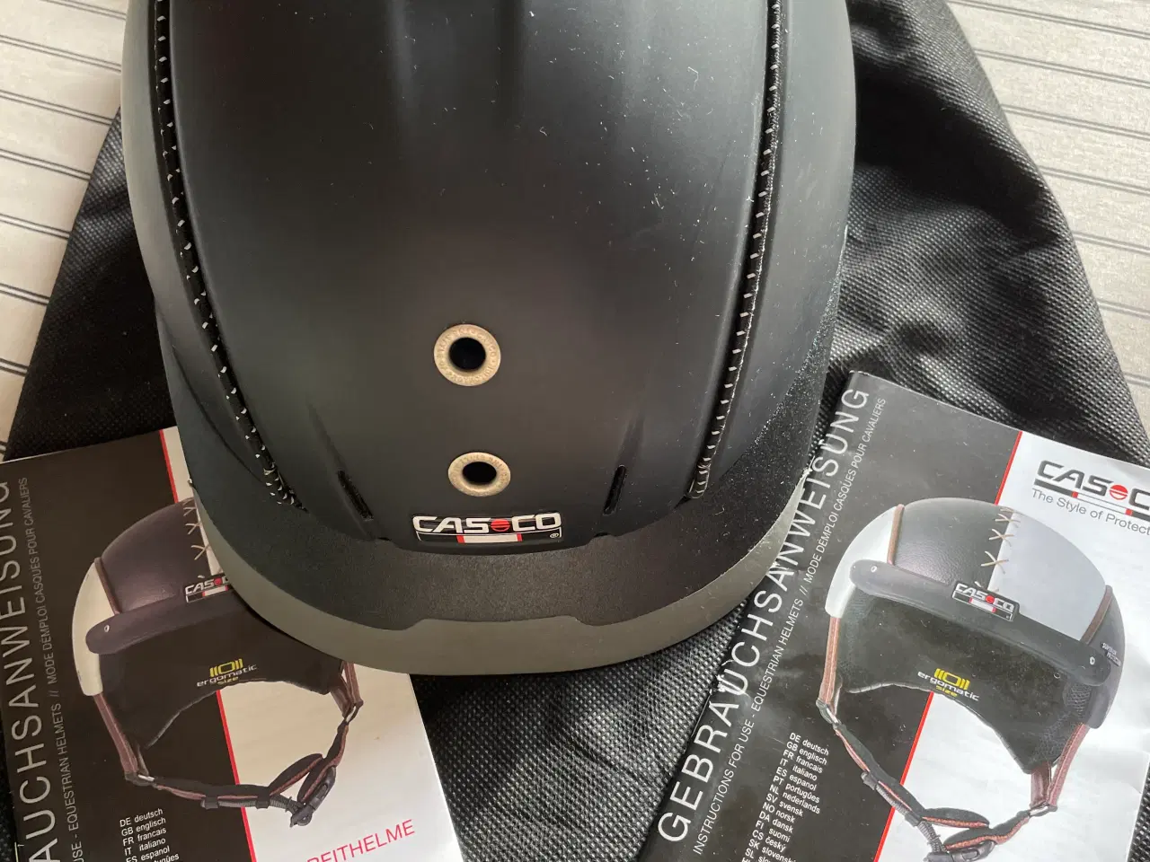 Billede 1 - Ridehjelm, CASCO Mistrall 1, 55-59 cm.