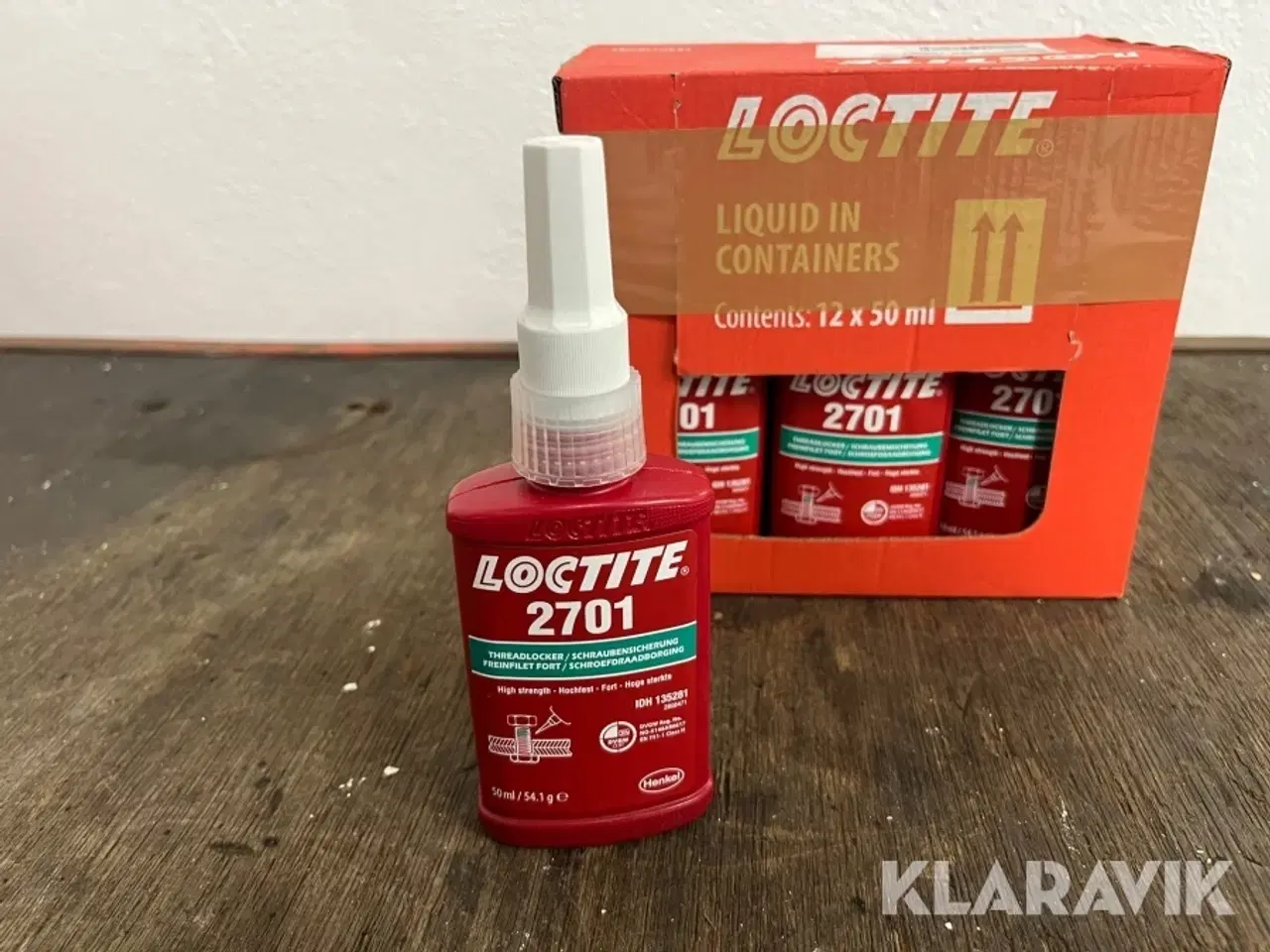 Billede 2 - Boltsikring LOCTITE 2701 12x50 ml