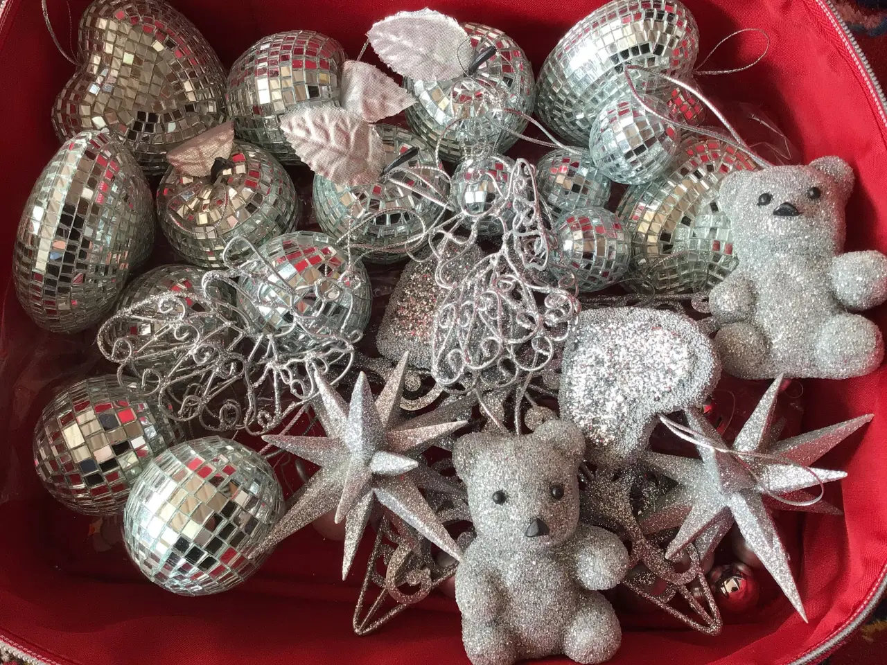 Billede 1 - Juletræspynt 35 dele plus stjerne