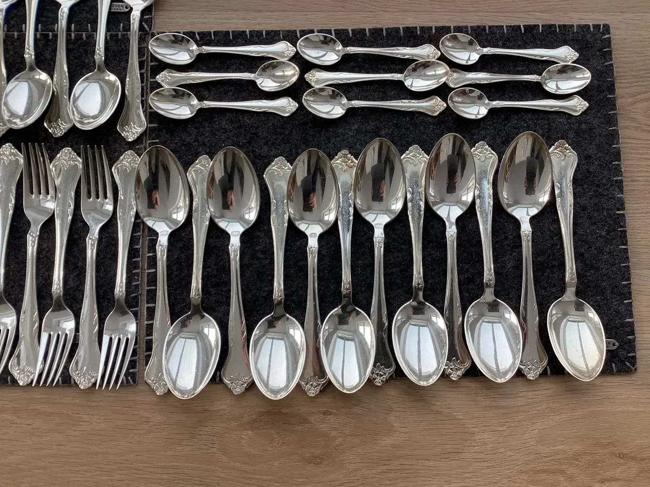 Billede 3 - Riberhus bestik i sølvplet.