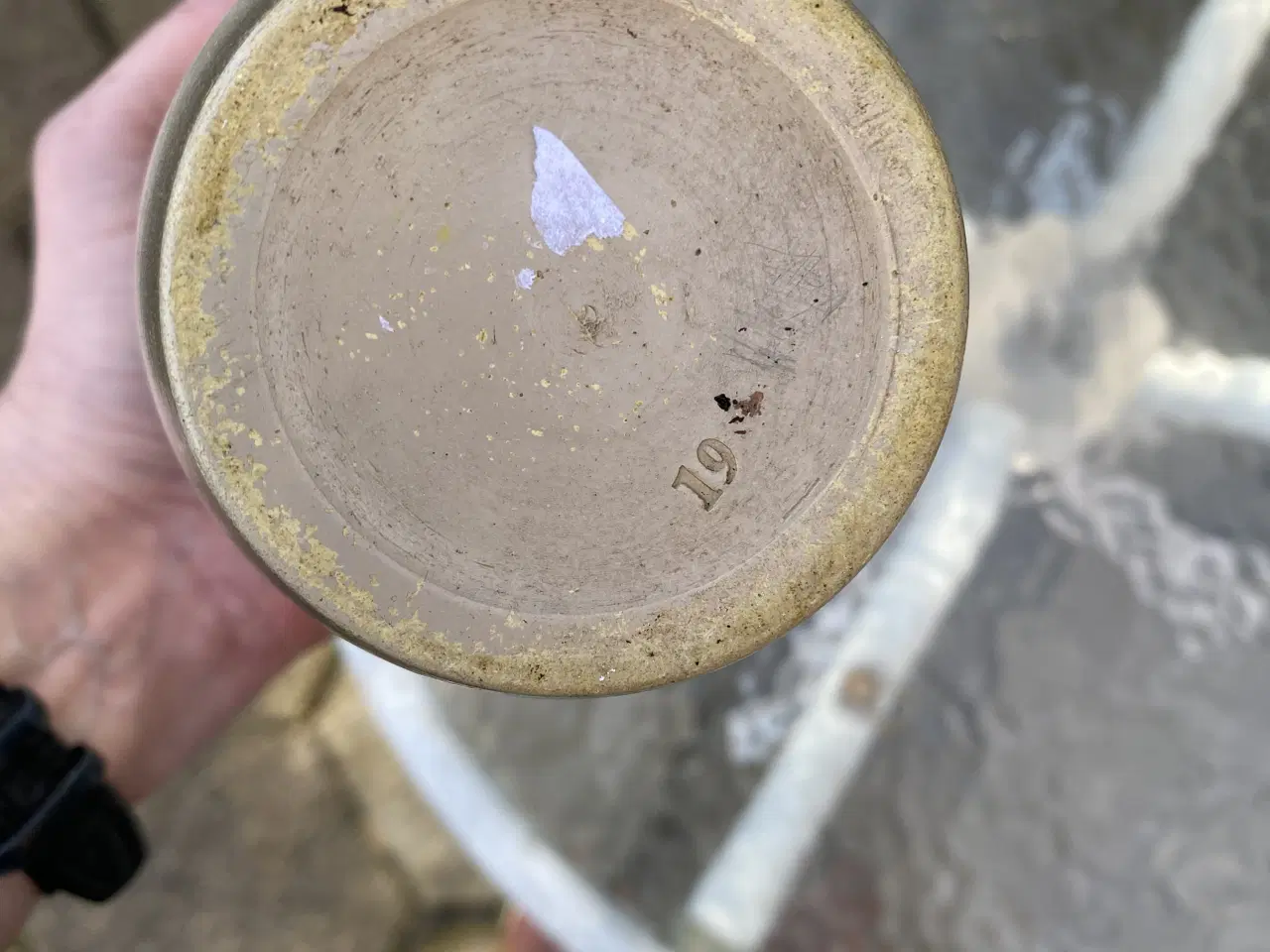 Billede 6 - Vase med gule blomster