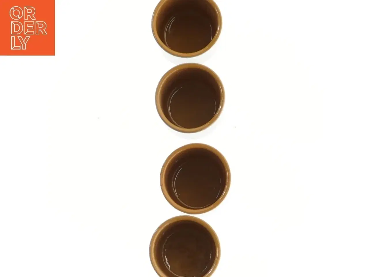 Billede 3 - Keramiske krydderikrukker sæt fra Knabstrup (str. 4 styk, 8 cm)