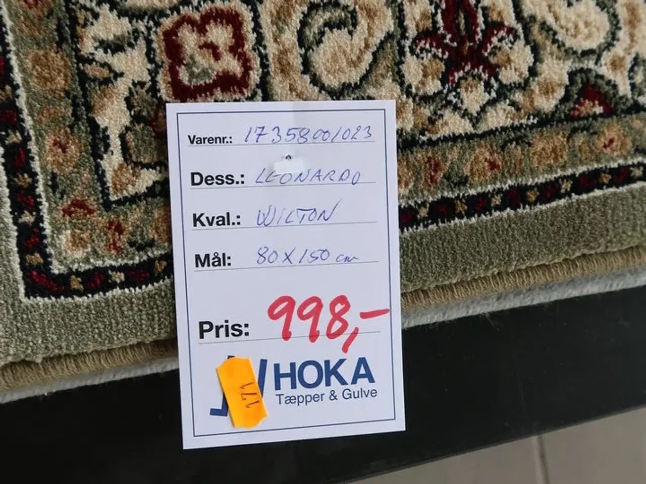 Billede 2 - Gulvtæppe LEONARDO Wilton