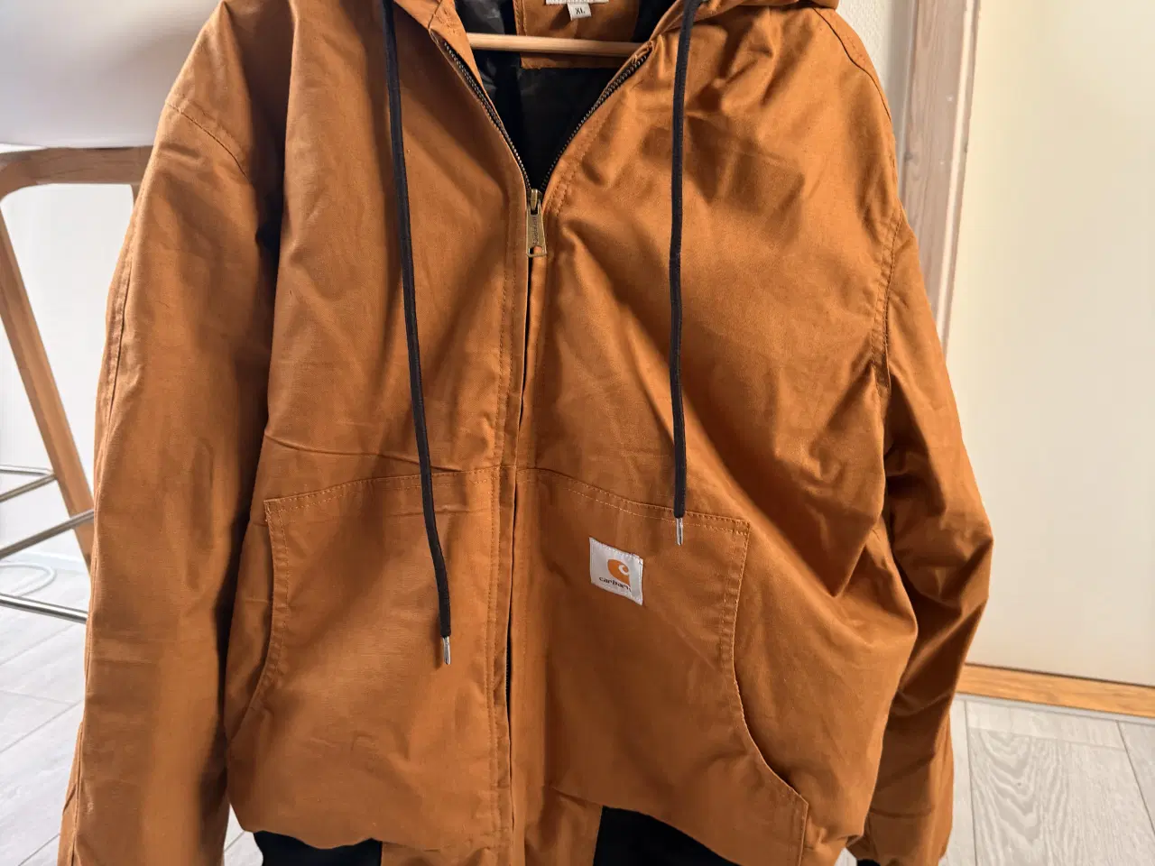 Billede 1 - Foret Carhartt overgangsjakke