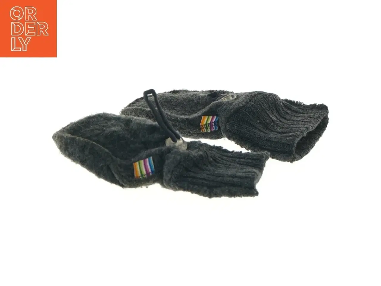 Billede 2 - Grå børnevotter med elastik fra Joha (str. 17 cm)