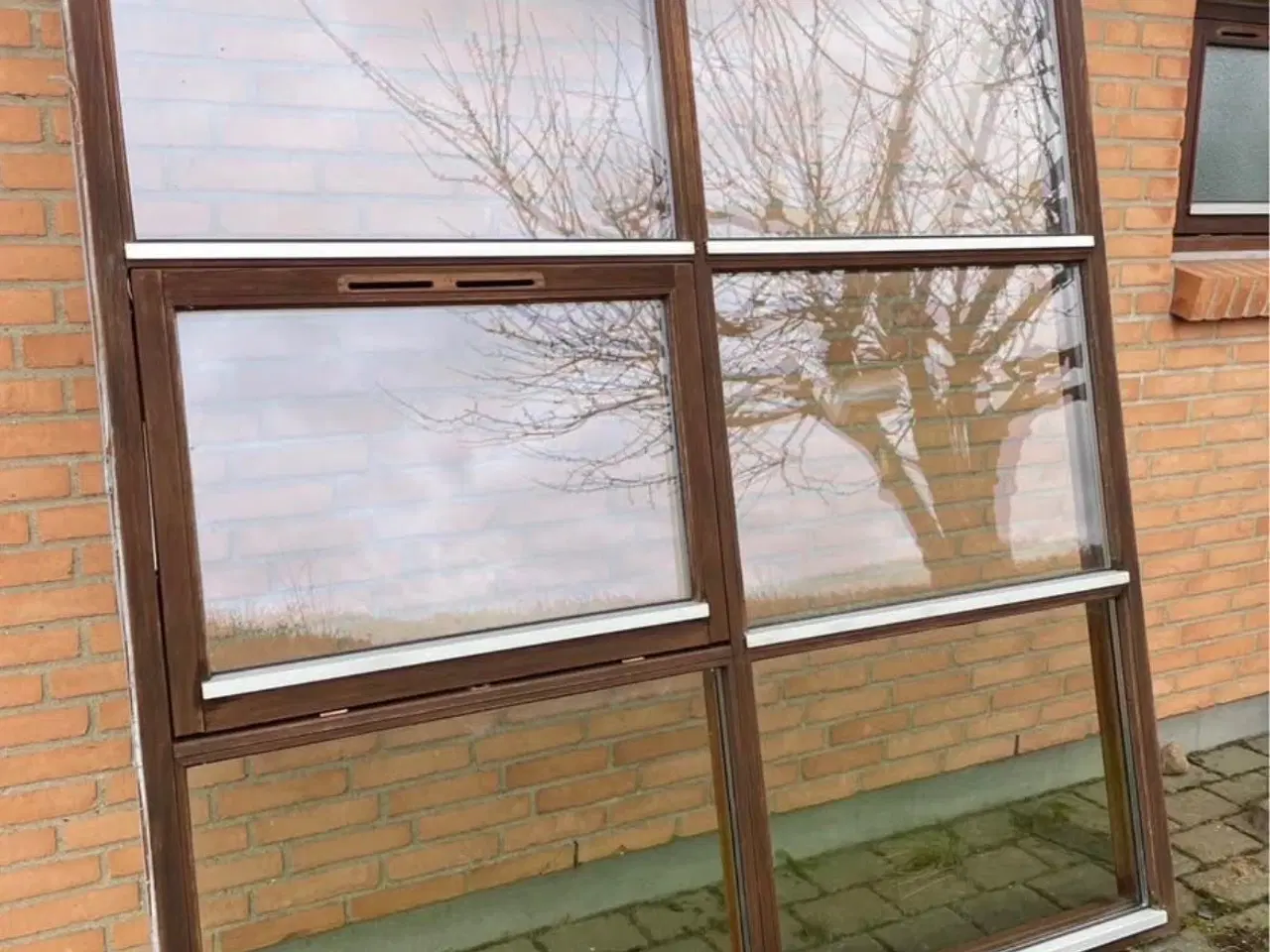 Billede 1 - Mahogni vinduesparti