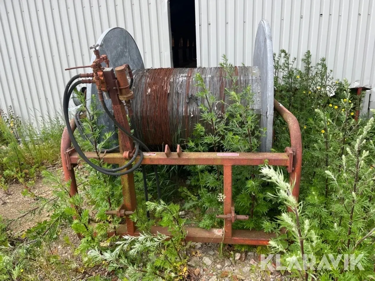 Billede 2 - Hegns-opruller Saxonia hydraulisk