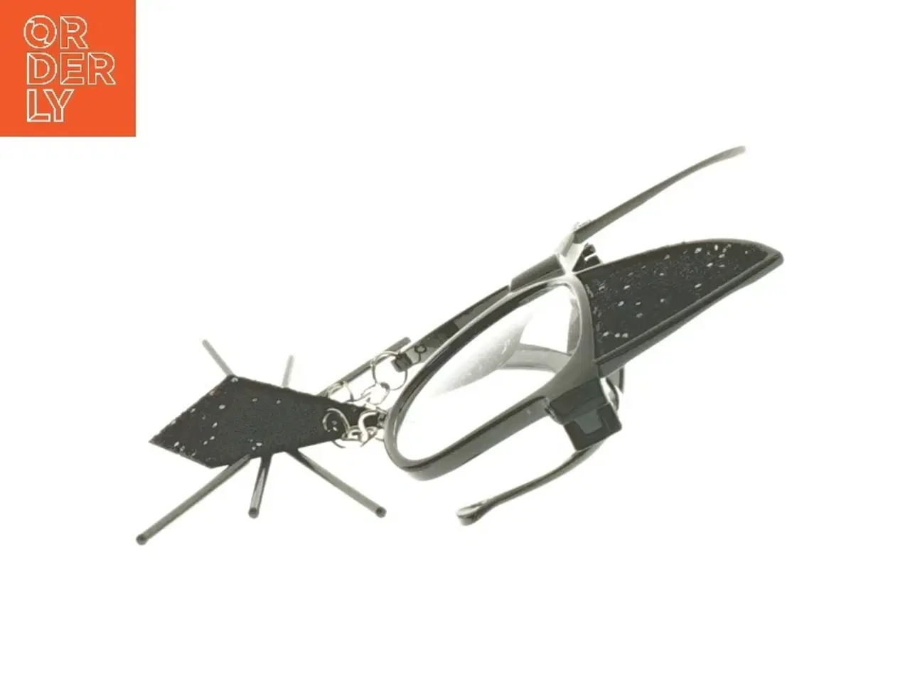 Billede 2 - Sjove kattebriller med ører og knurhår (str. 14 cm)