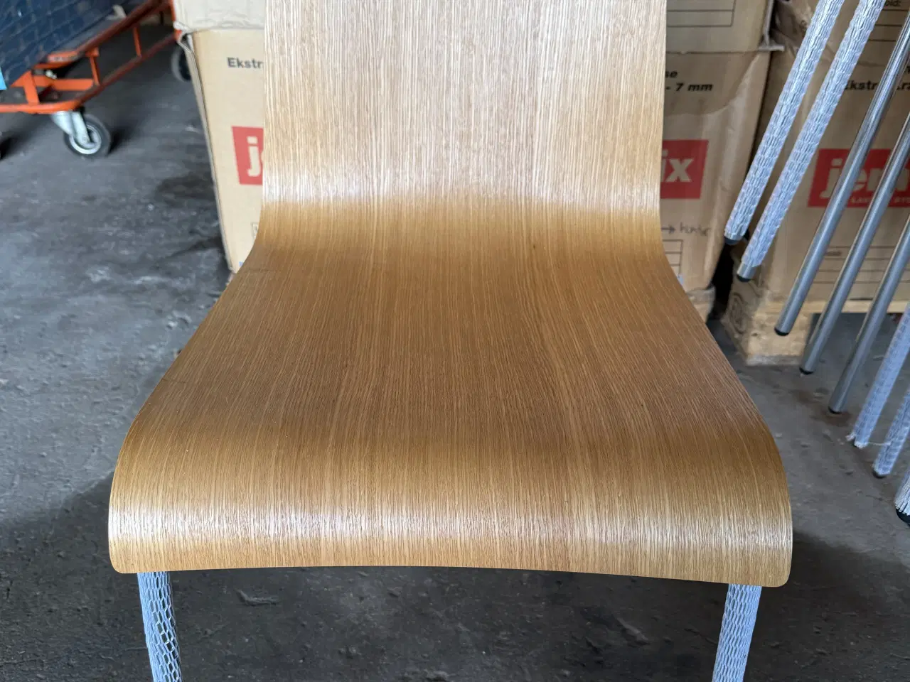 Billede 3 - 10 stk. nye Cafe VII Stole i formspændt finer