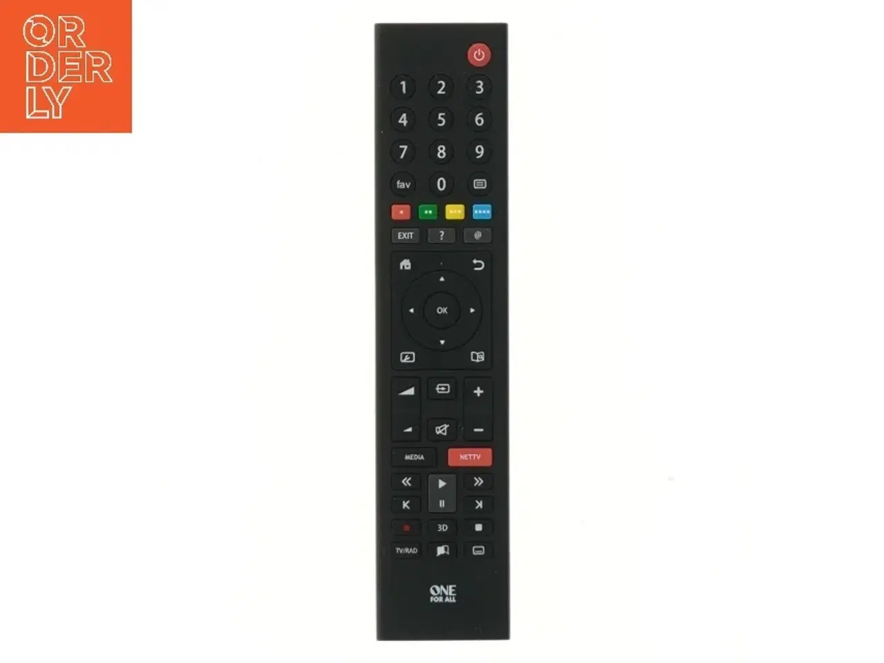 Billede 1 - Universal fjernbetjening fra One For All (str. 21 cm)