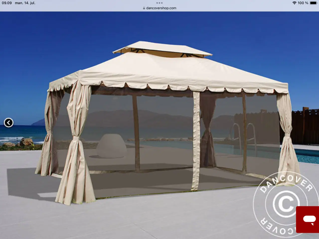 Billede 1 - Dancover have pavillion