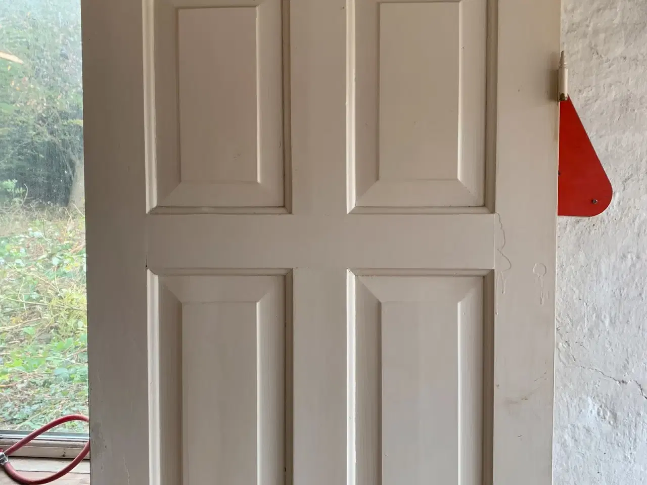 Billede 2 - Fyldningsdør i fyrretræ, sjælden kombination