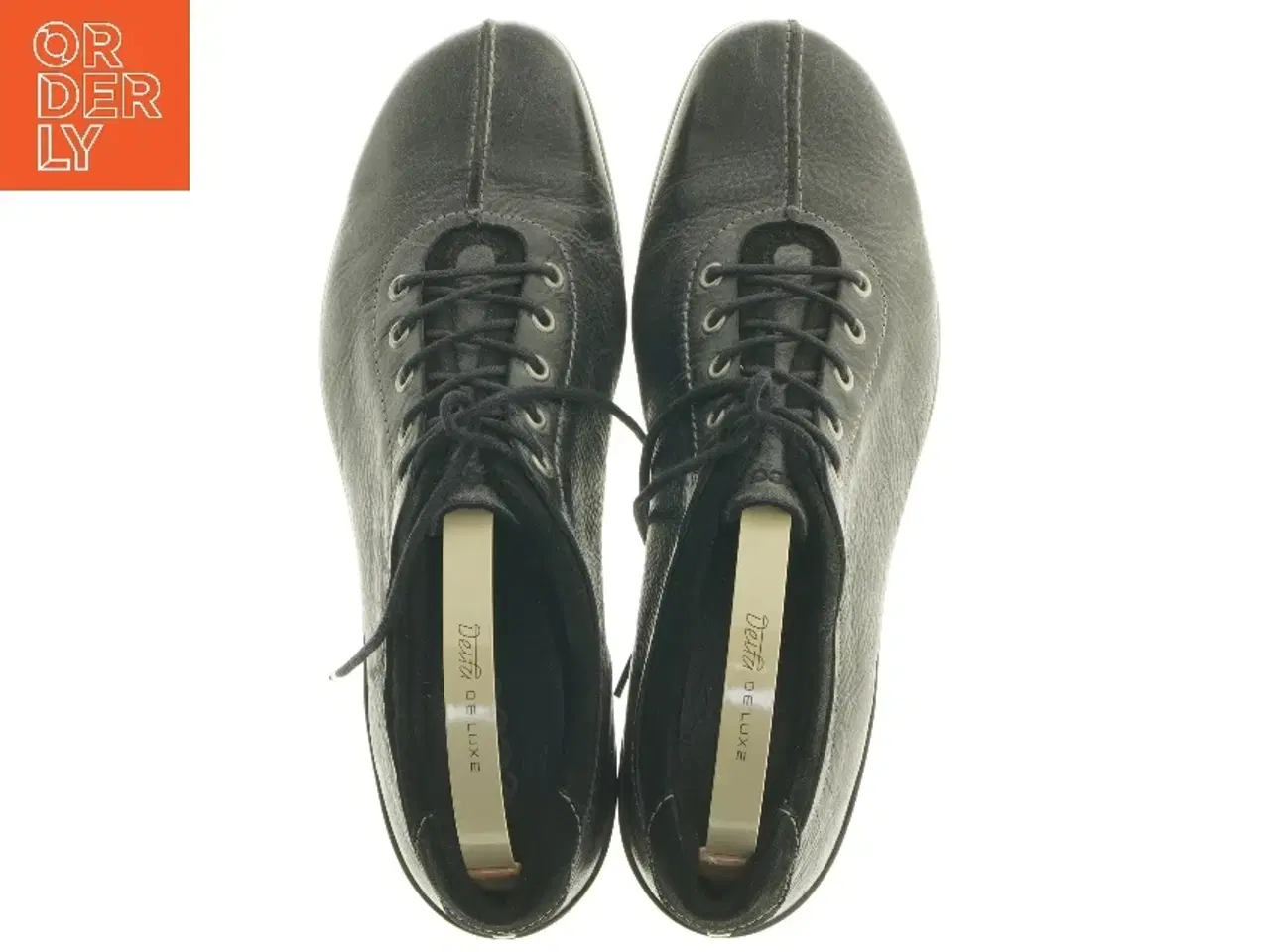 Billede 5 - Sort lædersko fra Ecco (str. 40 )