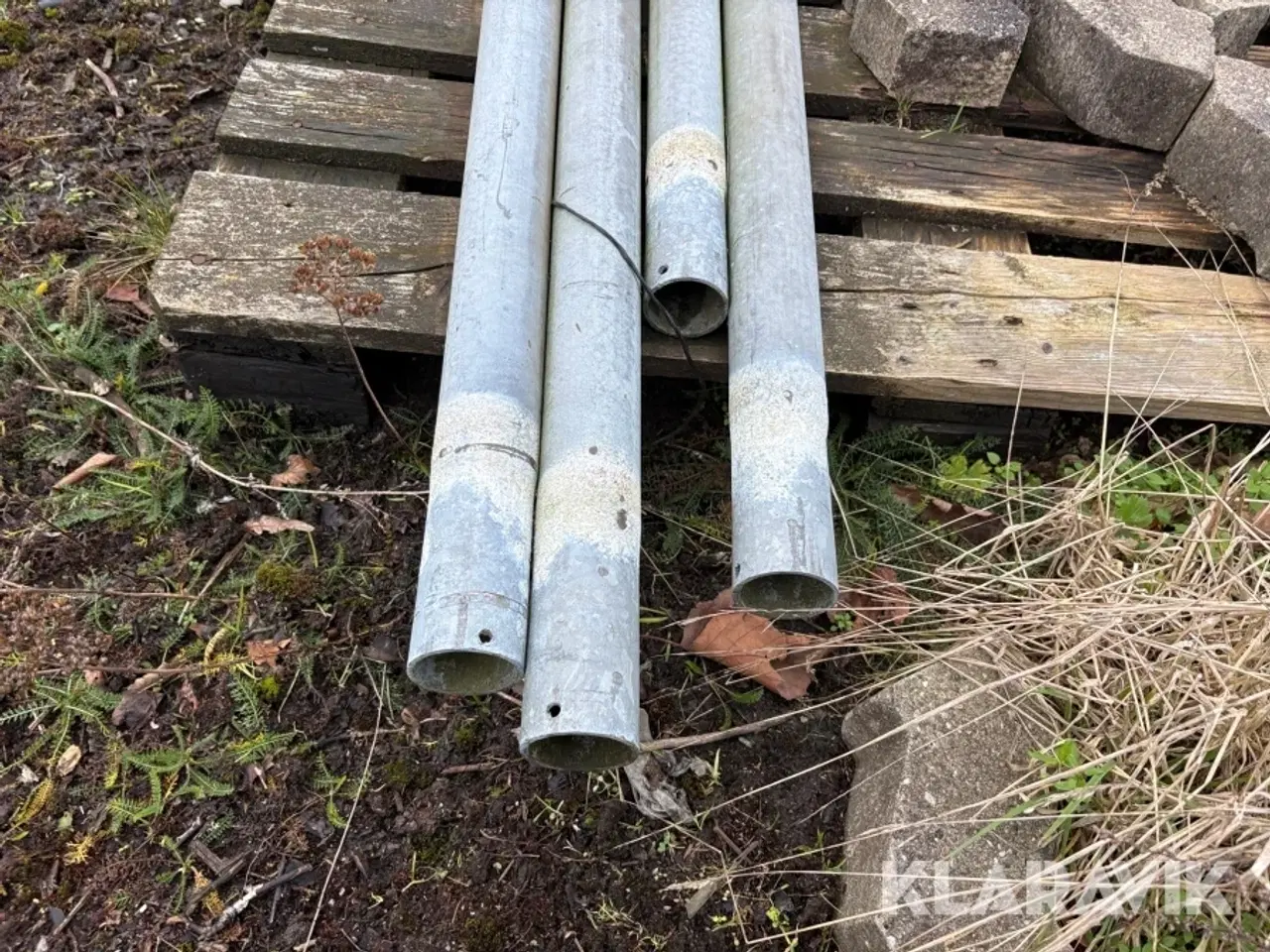 Billede 7 - Lygtepæles pæle - 4 styk