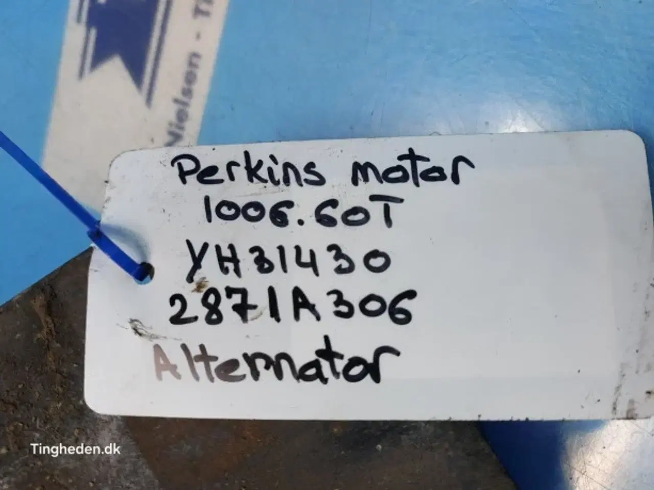Billede 2 - Perkins 1006.60T Alternator 2871A306
