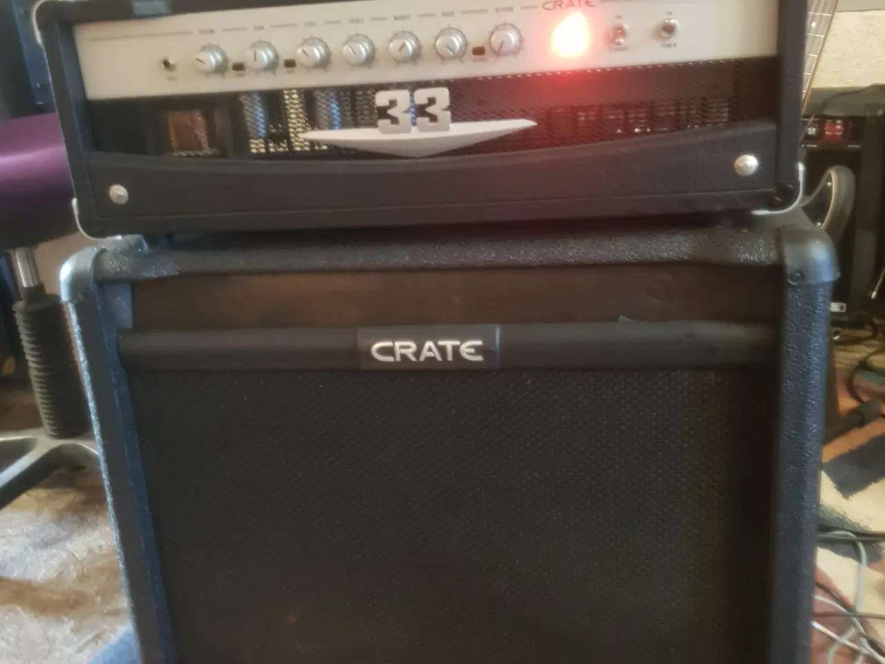 Billede 1 - Guitartop, Crate V33, 33 W med kabinet