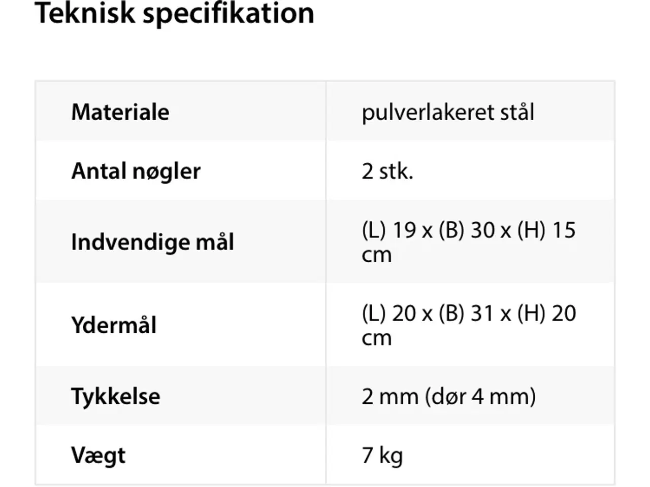 Billede 2 - Pengeskab sælges 