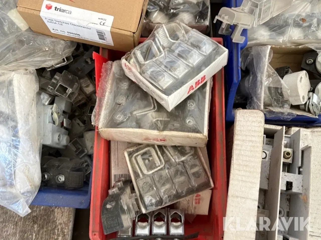 Billede 7 - Elmaterialer blandet lot, 2 paller