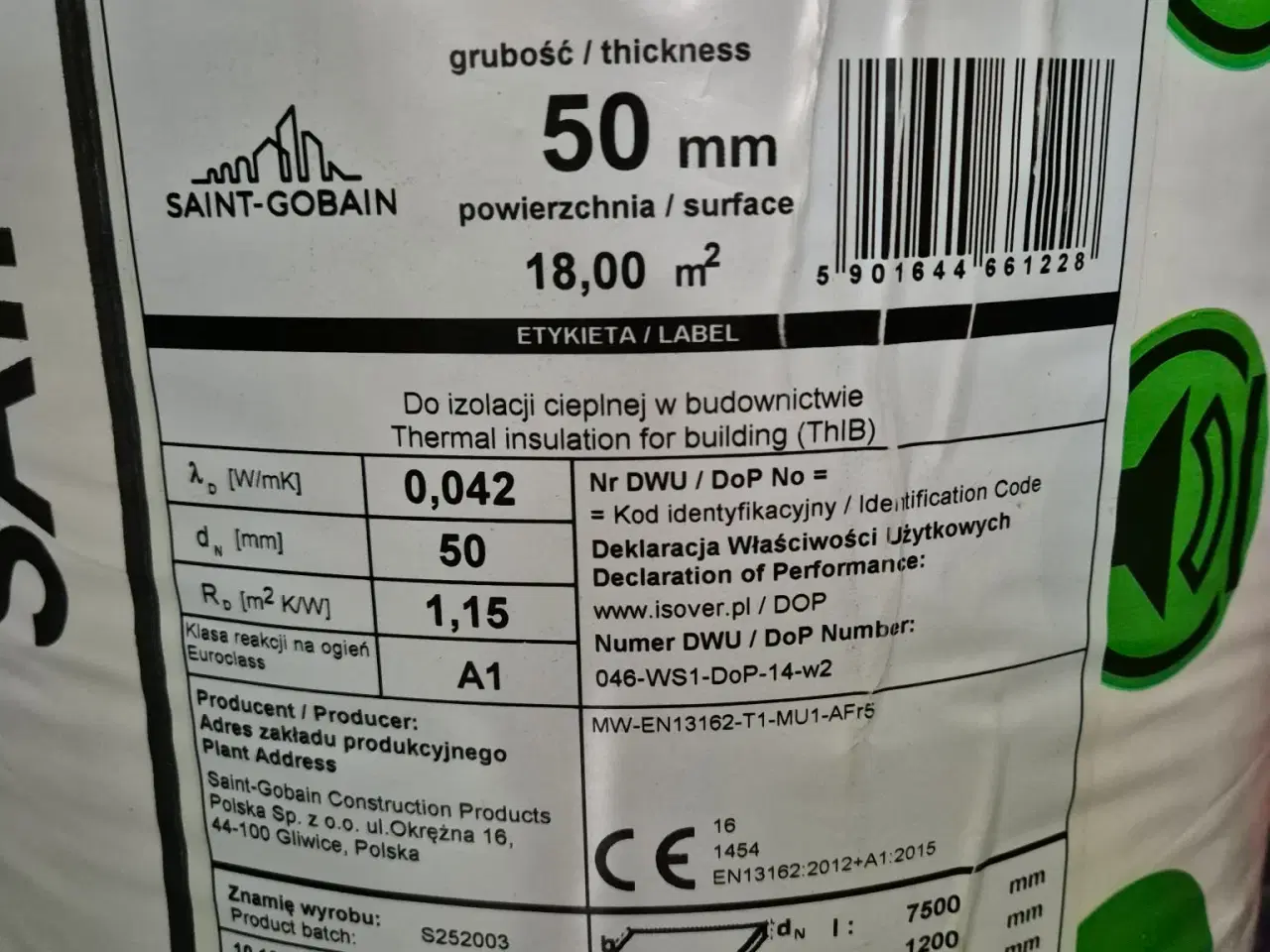 Billede 1 - NY ISOLERING – 16 RULLER