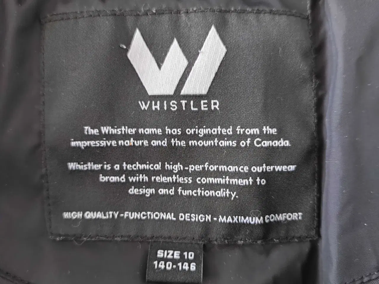 Billede 3 - Whistler snow force vinterjakke ( str.140-146 )