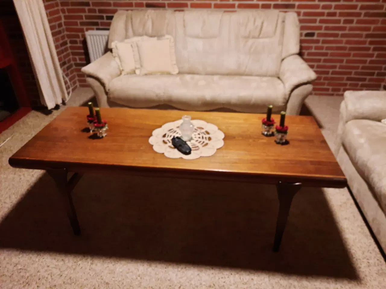 Billede 2 - Palisander møbler, sofabord, reol og indskudsborde