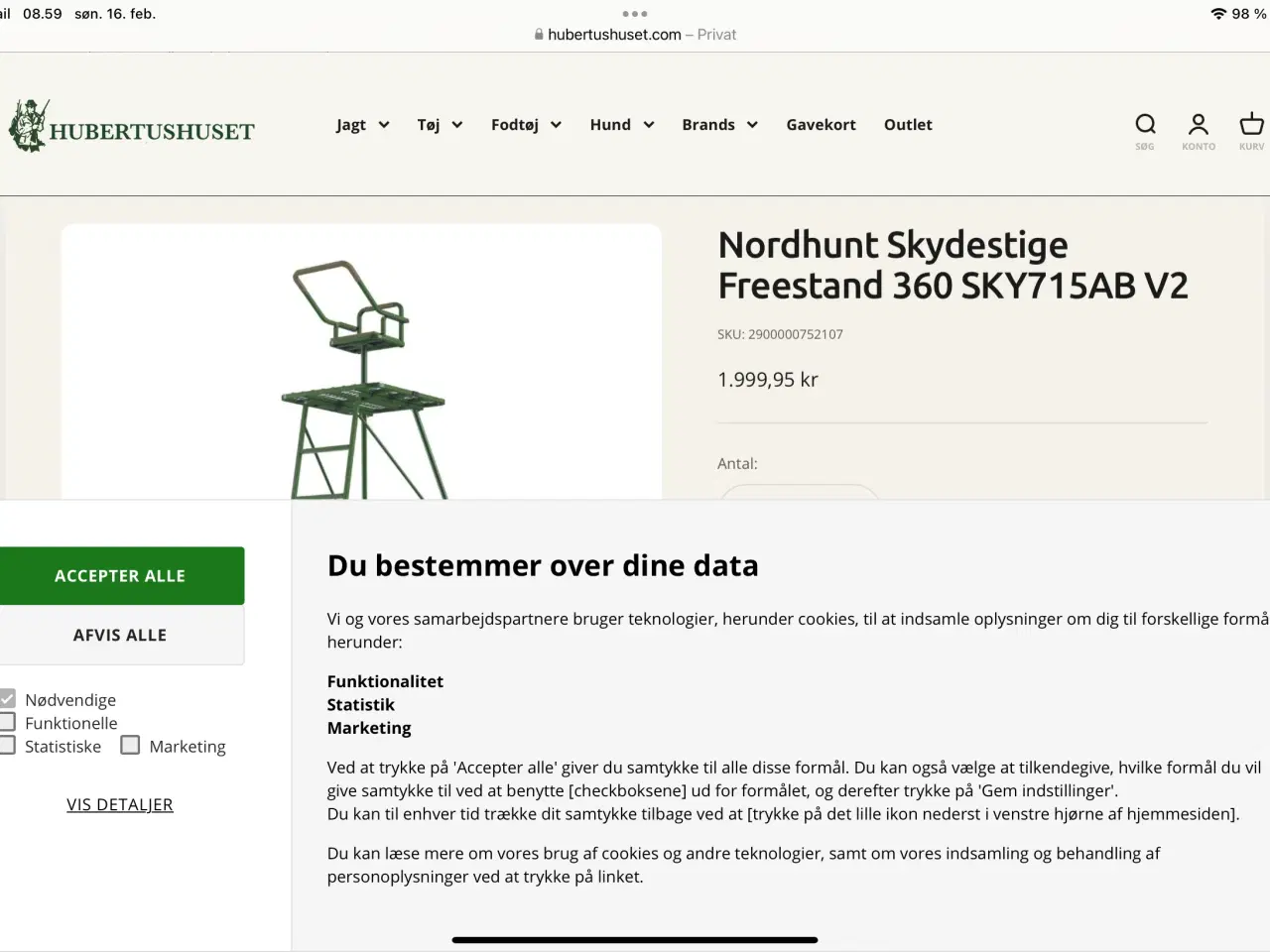 Billede 1 - Nordhunt Skydestige