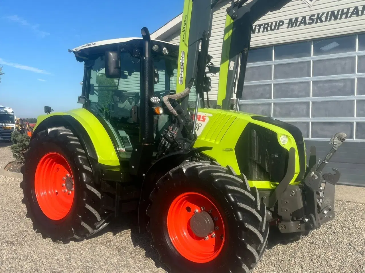 Billede 14 - CLAAS ARION 550 CEBIS Med frontlæsser og frontlift