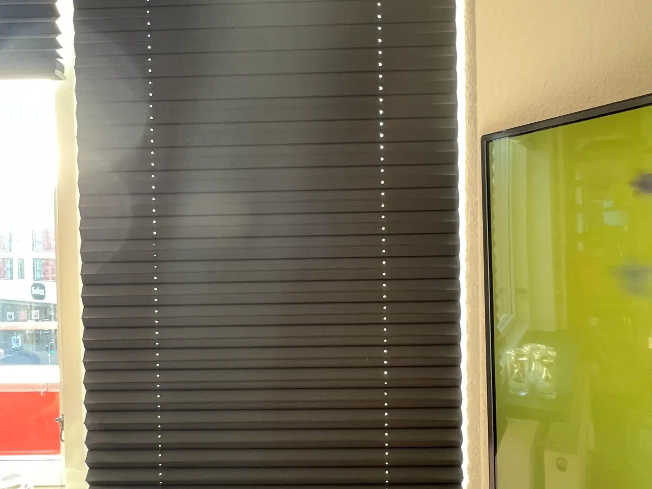 Billede 1 - Mørklægnings plisse gardiner sort