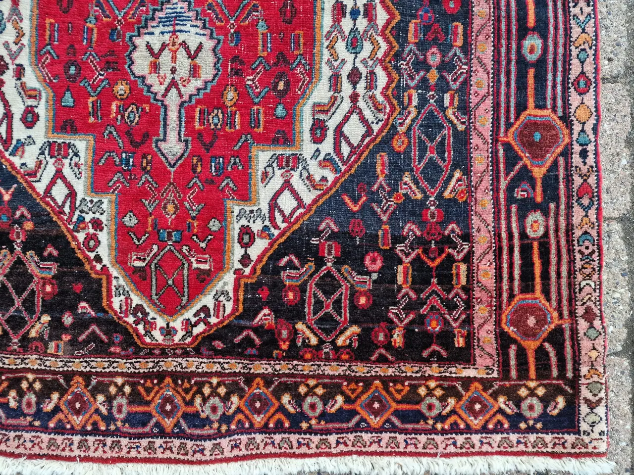 Billede 5 - Ægte tæppe af ældre dato.